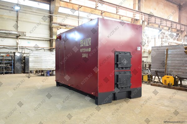 Котел дрова уголь 1.25 МВт