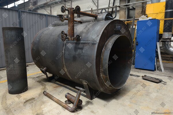 Дизельный парогенератор 1600 кг в час 130 С изготовление