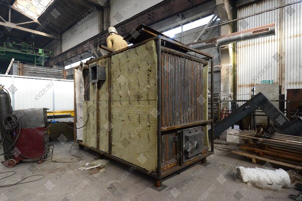 Изготовление твердотопливного промышленного котла 1740 кВт