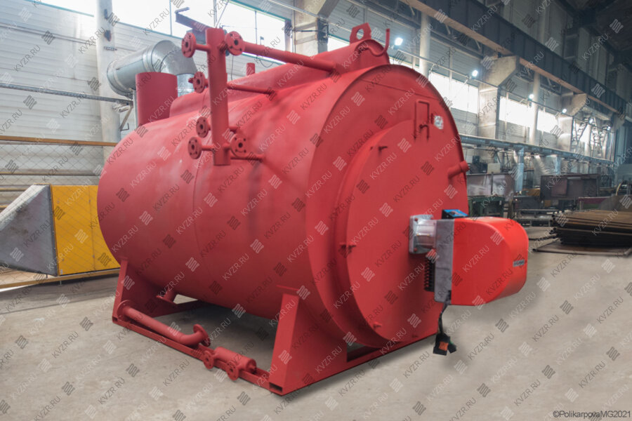 Котел паровой на газе